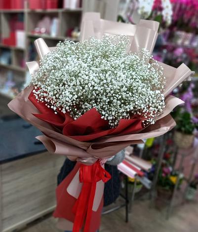 Букет цветов из: Гипсофила в Новочеркасске