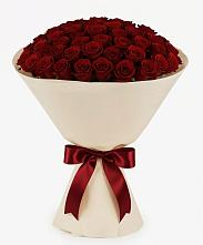 Букет 101 Бордовая роза Блэк Бакарра в Новочеркасске