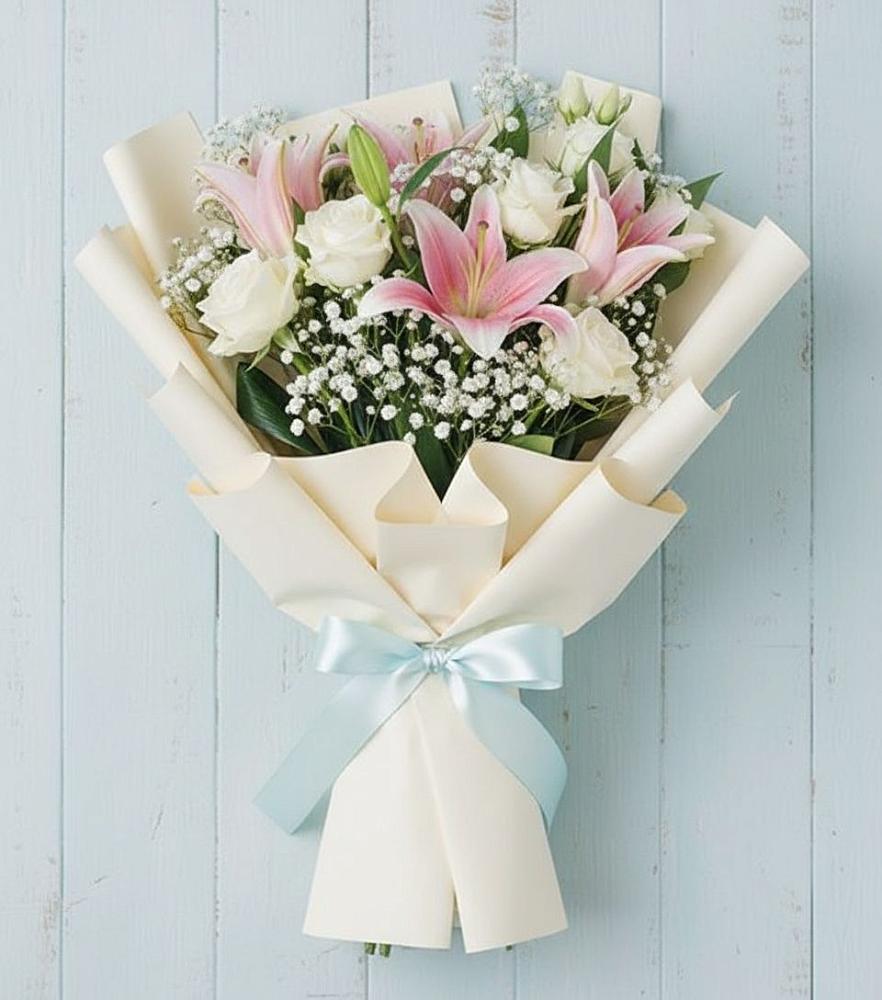 Букет цветов из: Лилии в Новочеркасске