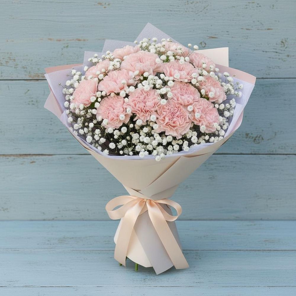 Букет цветов из: Гвоздики в Новочеркасске