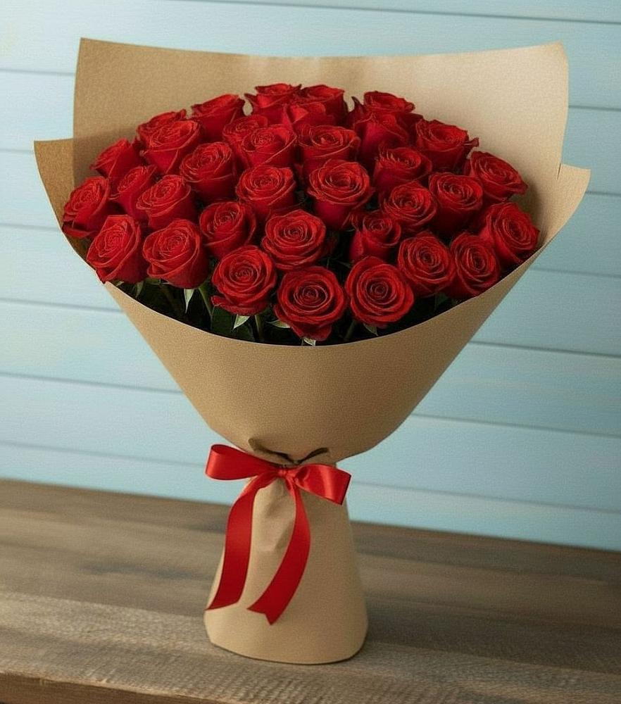 Букет Красные розы Милано в Новочеркасске