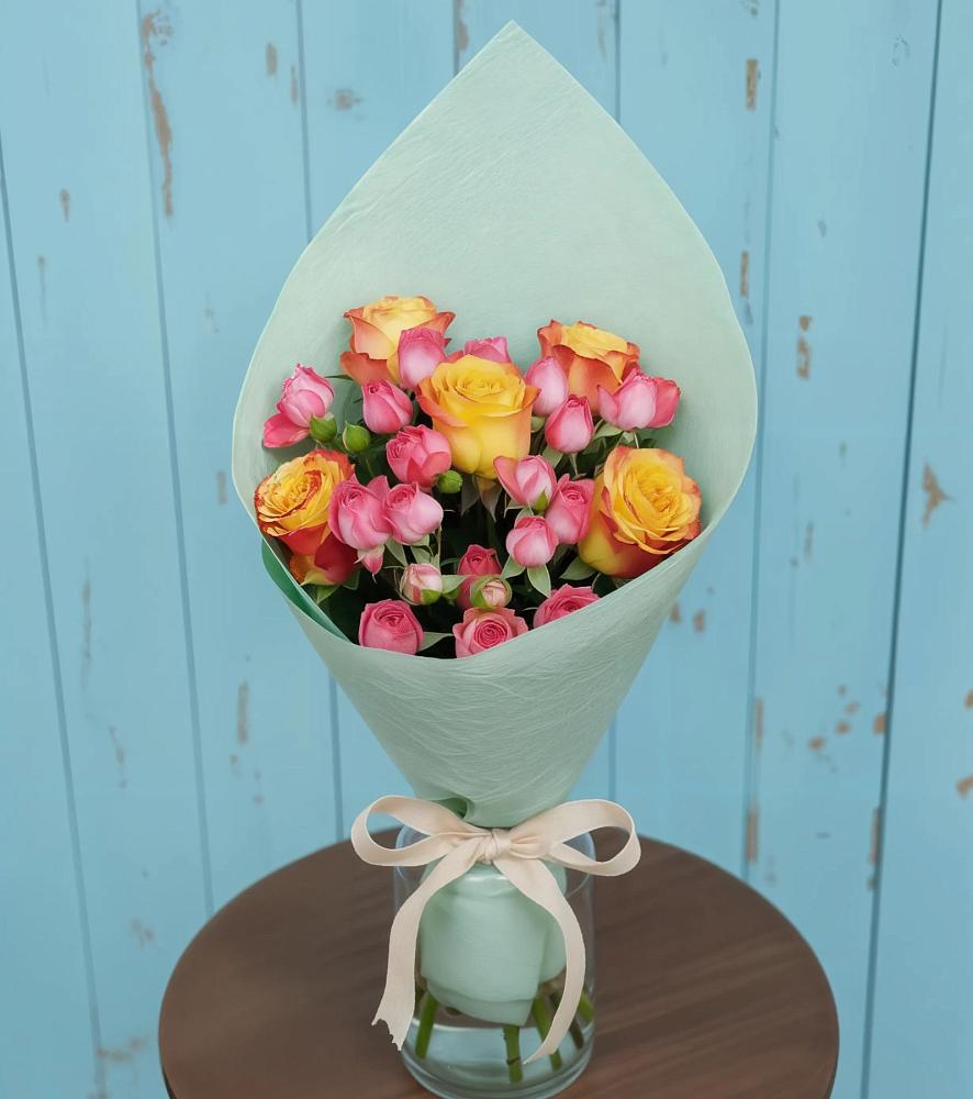 Букет цветов из: Розы в Новочеркасске