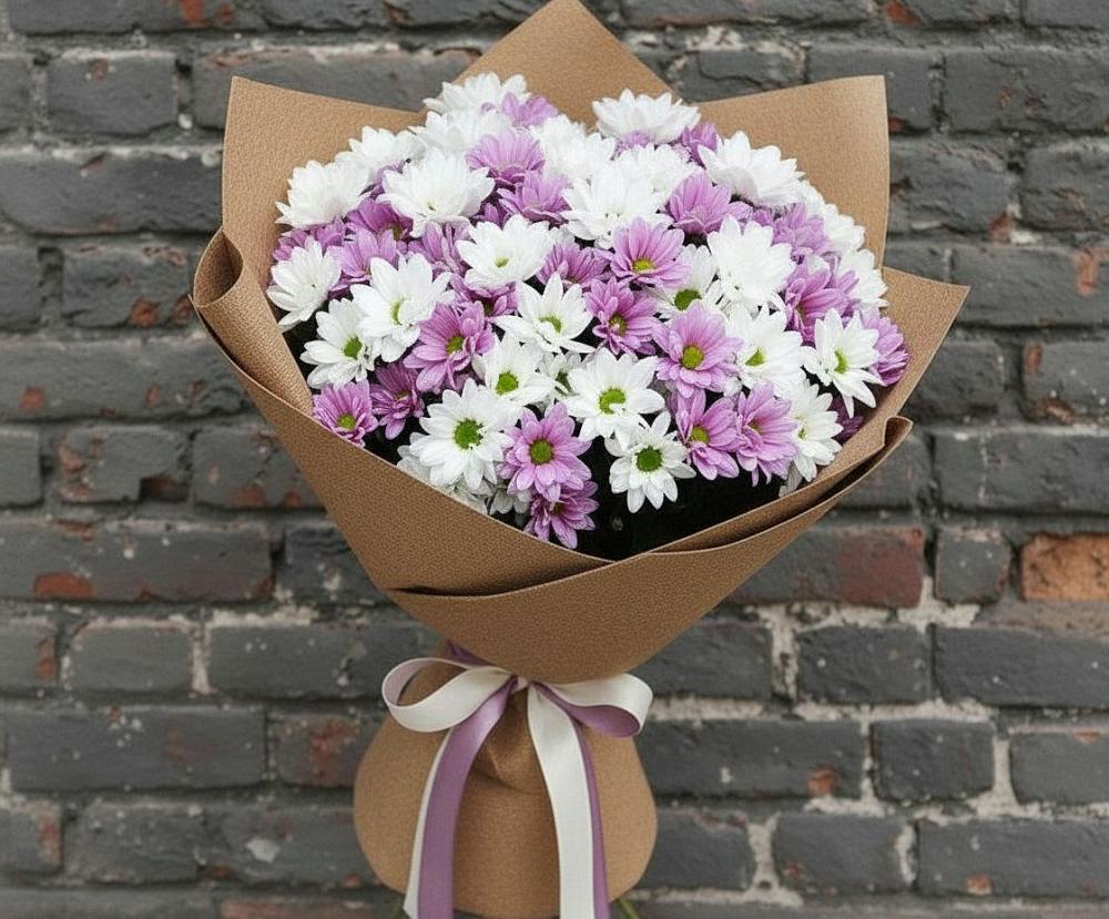 Букет цветов из: Хризантемы в Новочеркасске