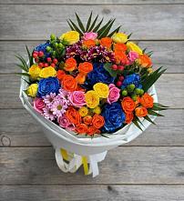 Букет цветов из:  Розы и Хризантемы в Новочеркасске