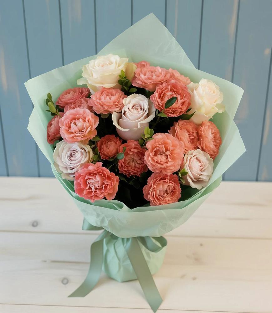 Букет цветов из: Розы в Новочеркасске