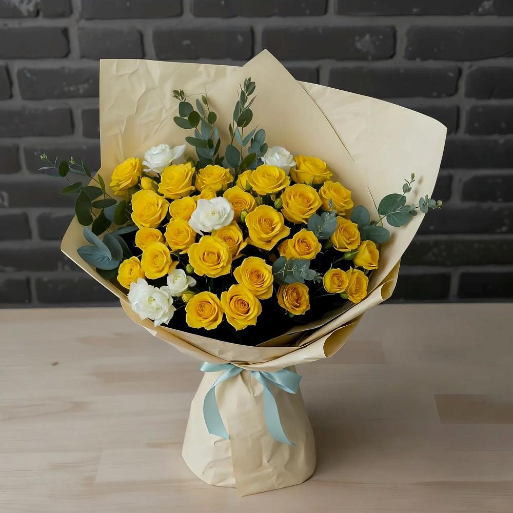 Букет цветов из: Розы в Новочеркасске