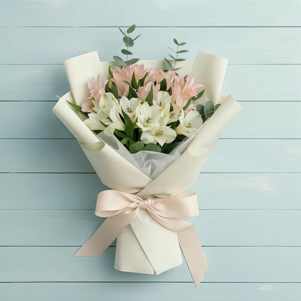 Букет цветов из: Альстромерии в Новочеркасске