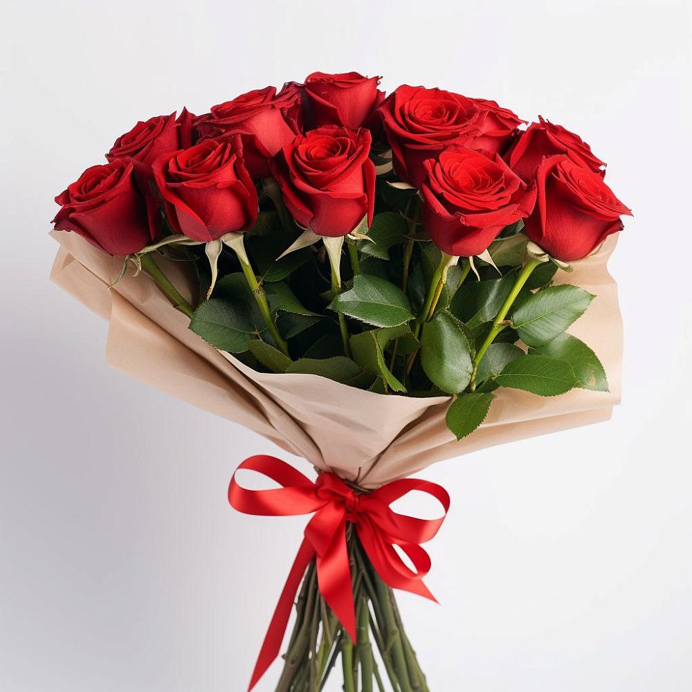 Букет 11 Красных роз Эдлесс Лав в Новочеркасске